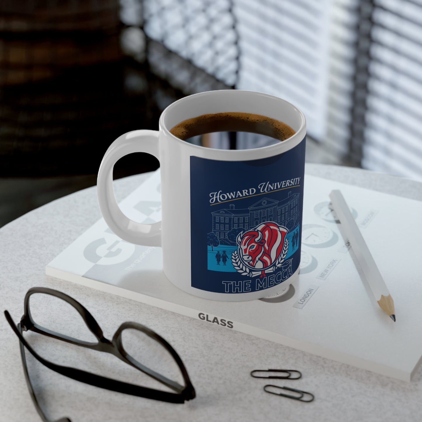 Howard Bison Heritage Mug – The Mecca Jumbo Mug 11, 20oz