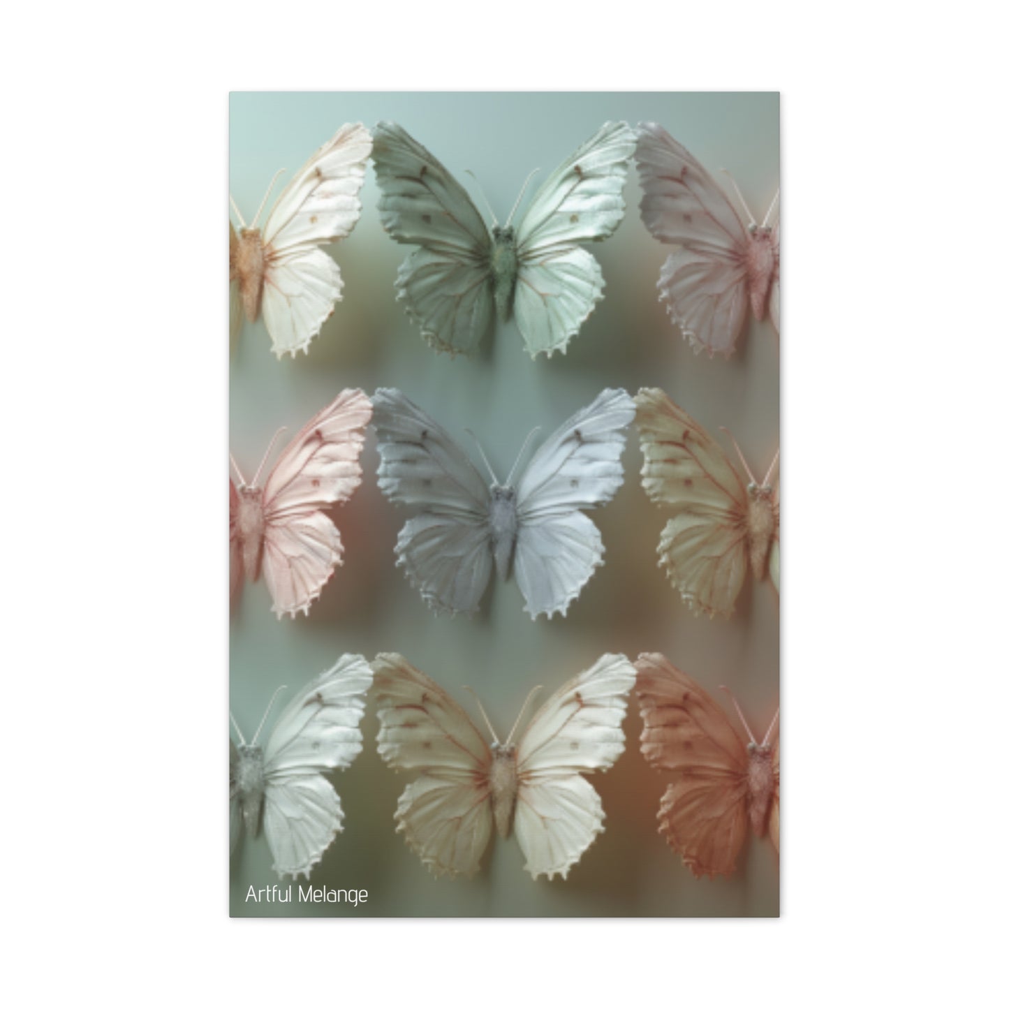 Fluttering Dreams: Butterfly Canvas Print Collection