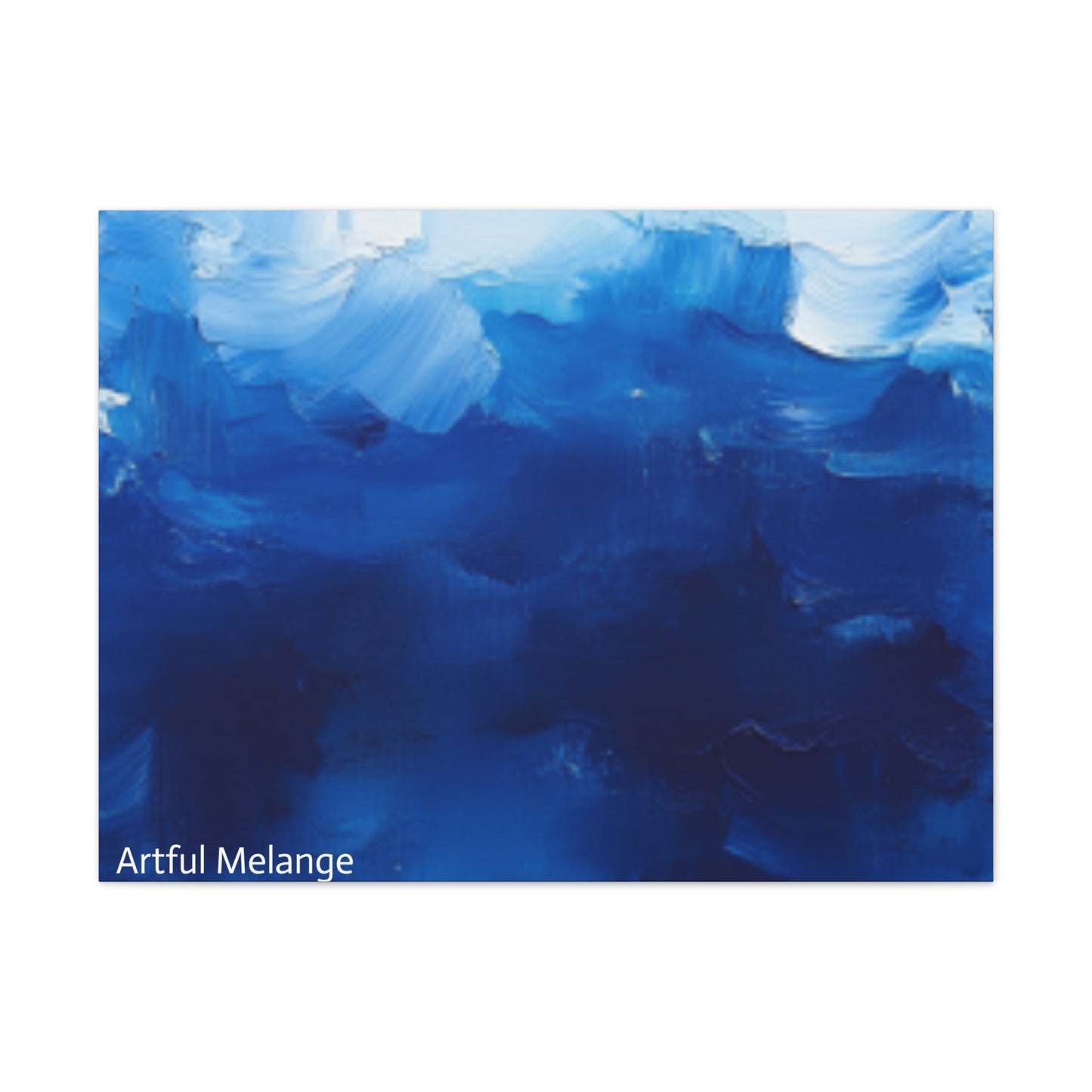 Acrylic Abstract Canvas Print - Richly Textured Artistry