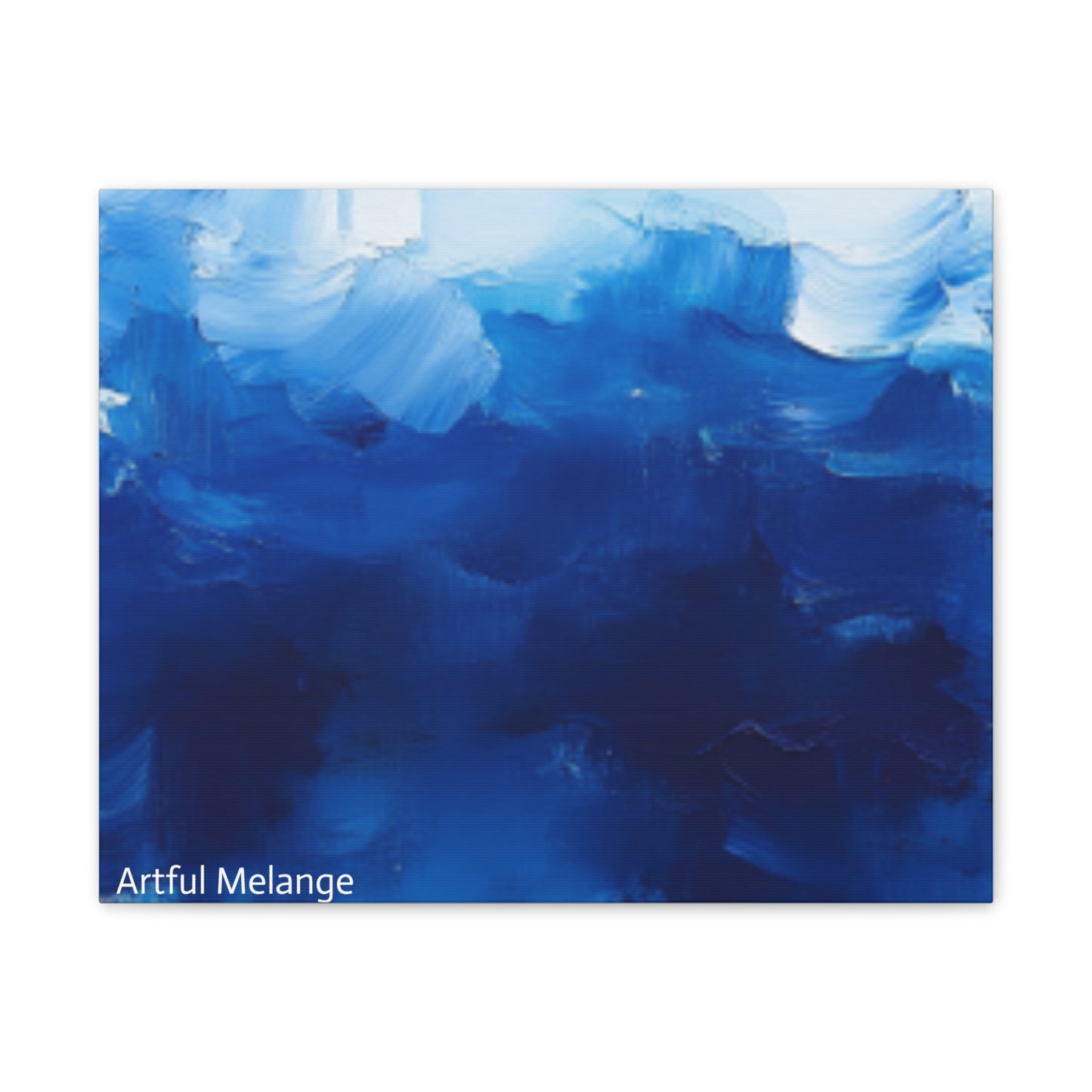 Acrylic Abstract Canvas Print - Richly Textured Artistry
