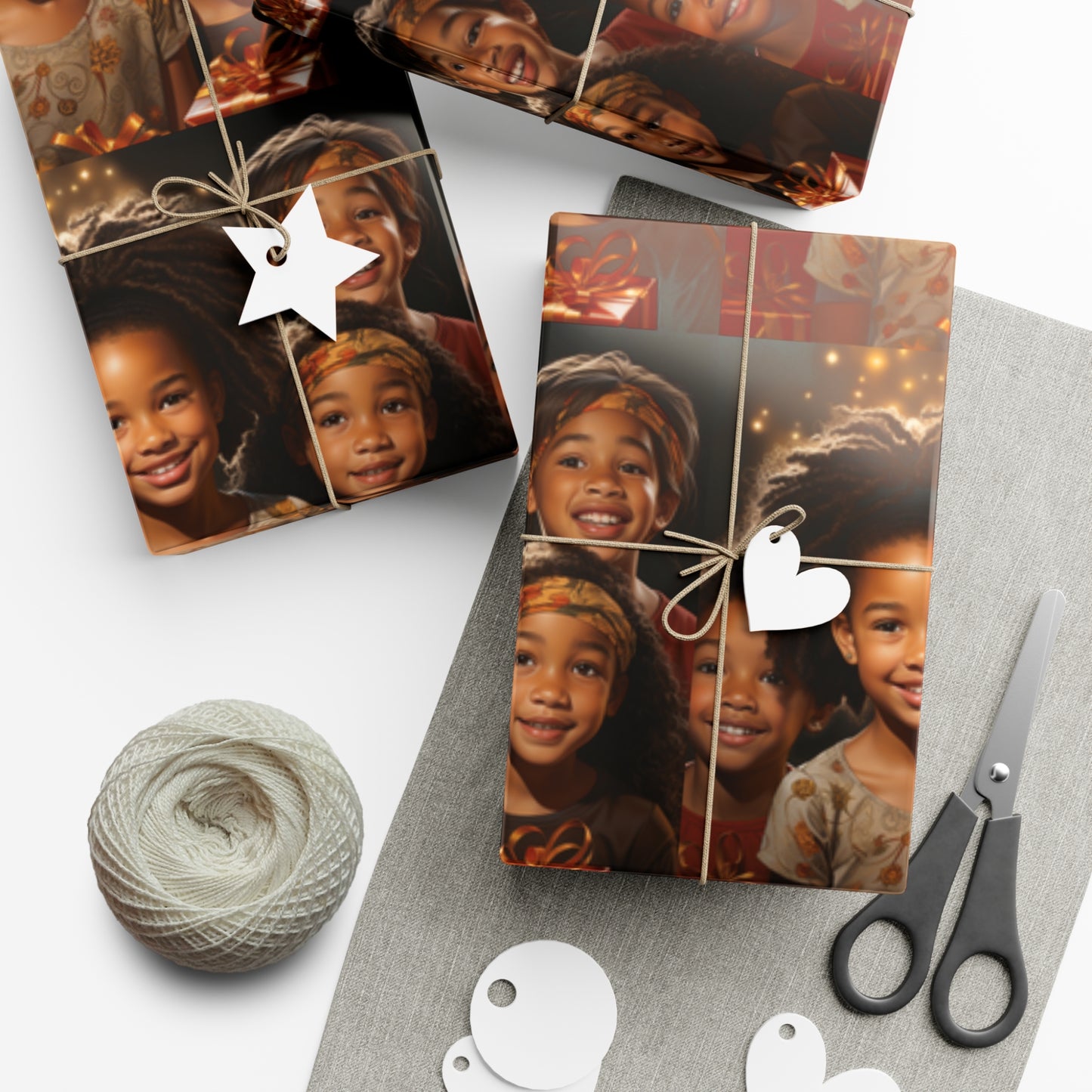 Harmony Holidays Wrapping Paper Sheet