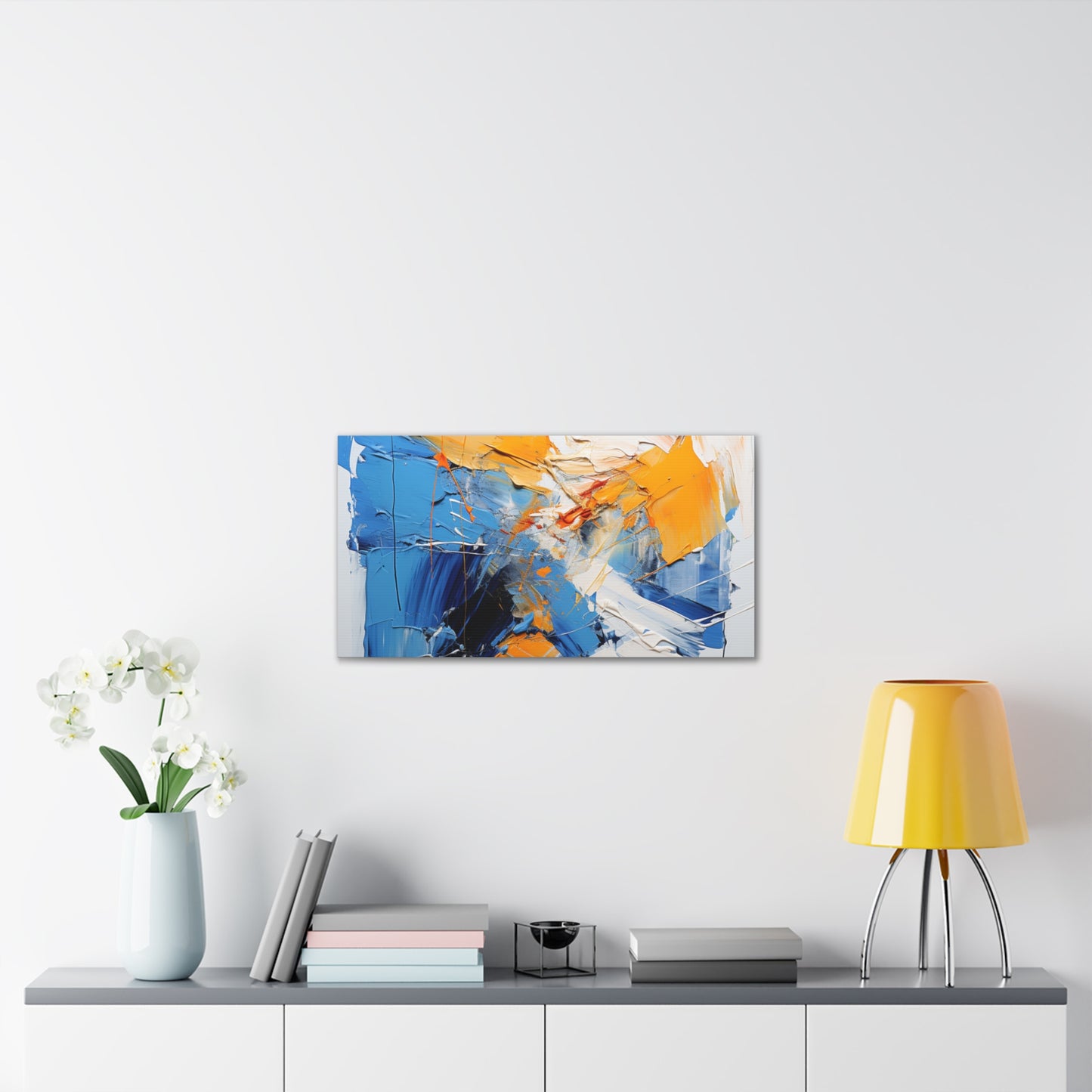 Copy of Timeless Elegance: Refined Vibrant Hues Canvas Print for Sophisticated Living Spaces