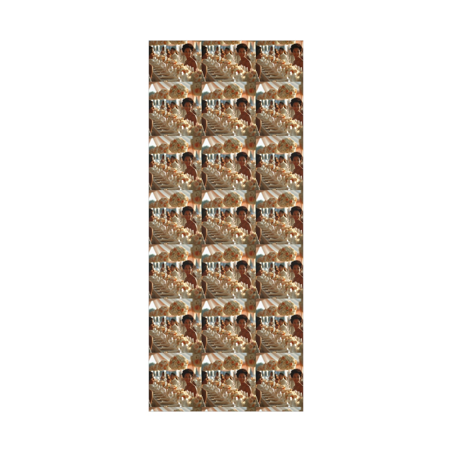 Nuptual Elegance Wedding Gift Wrap Collection
