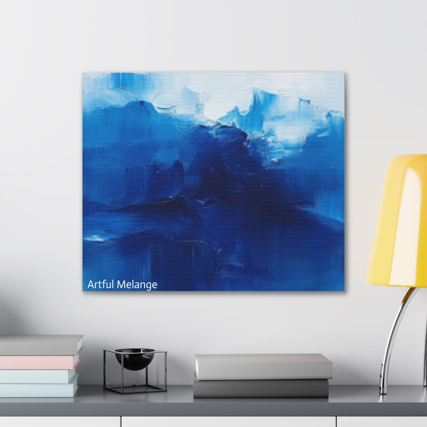 Acrylic Abstract Canvas Print - Richly Textured Artistry