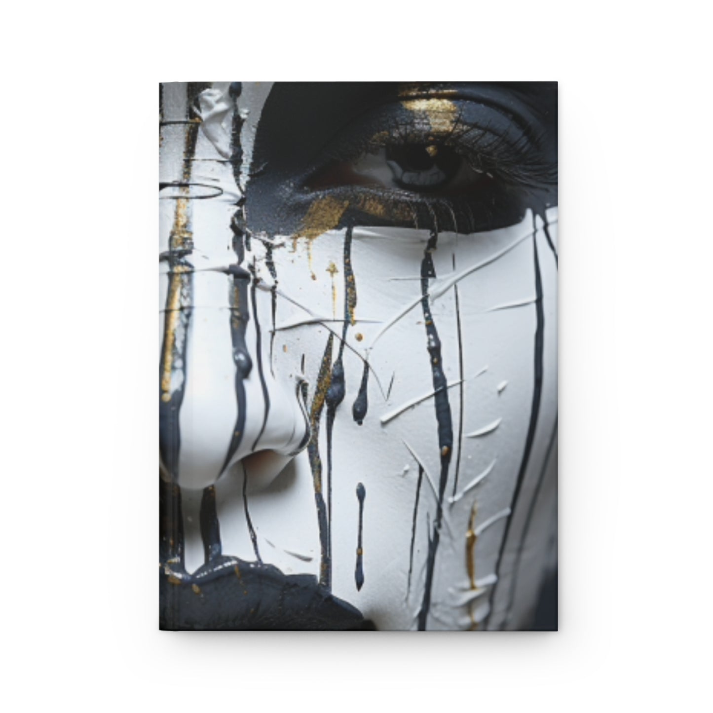 Elegance In Black: Melanated Hardcover Journal