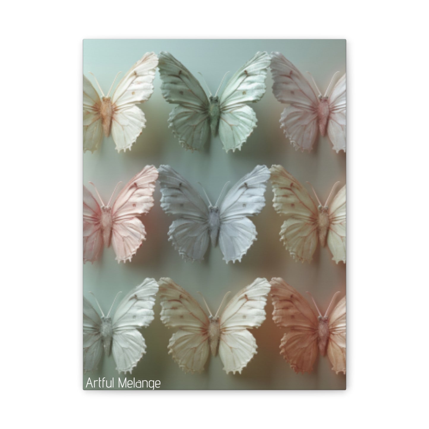 Fluttering Dreams: Butterfly Canvas Print Collection