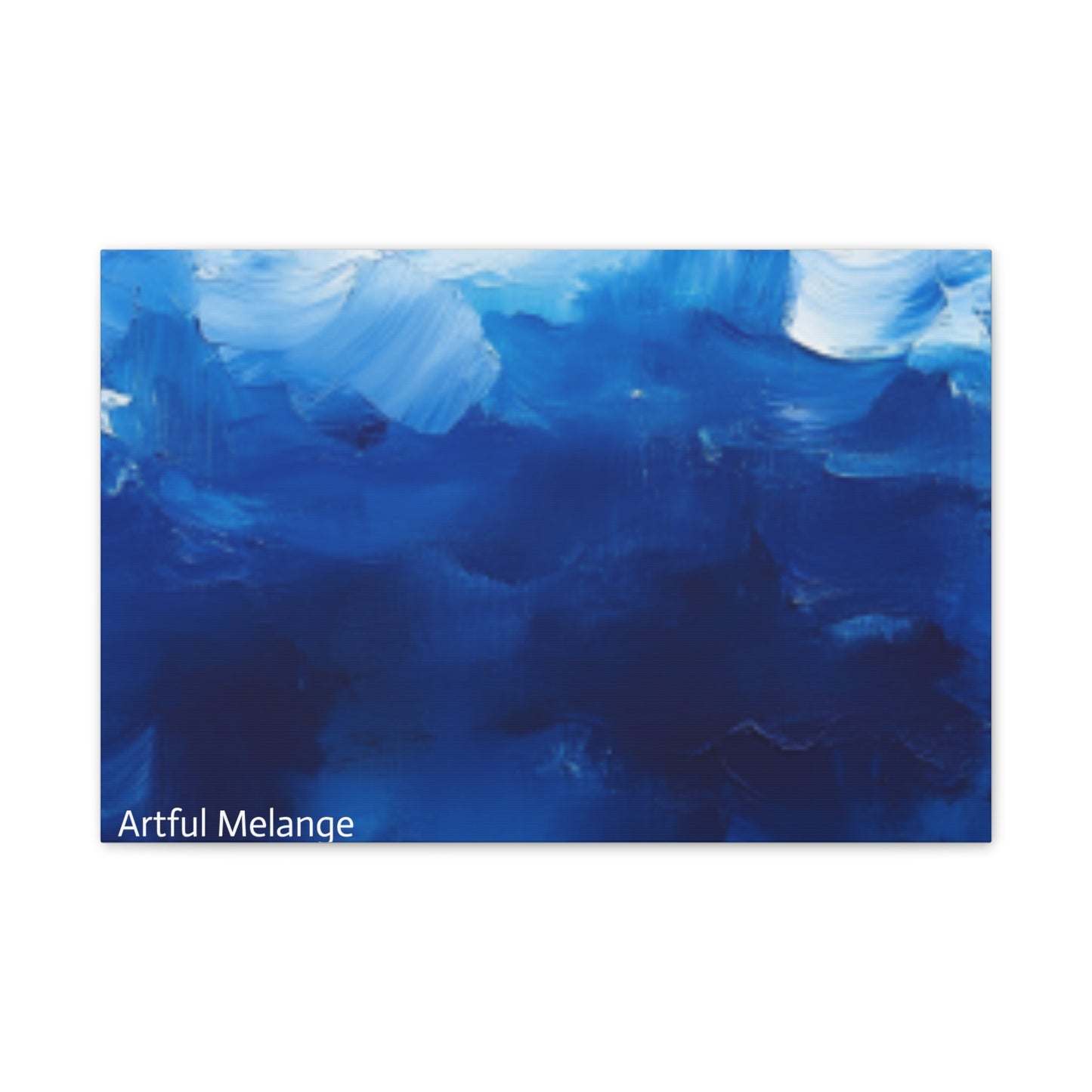 Acrylic Abstract Canvas Print - Richly Textured Artistry