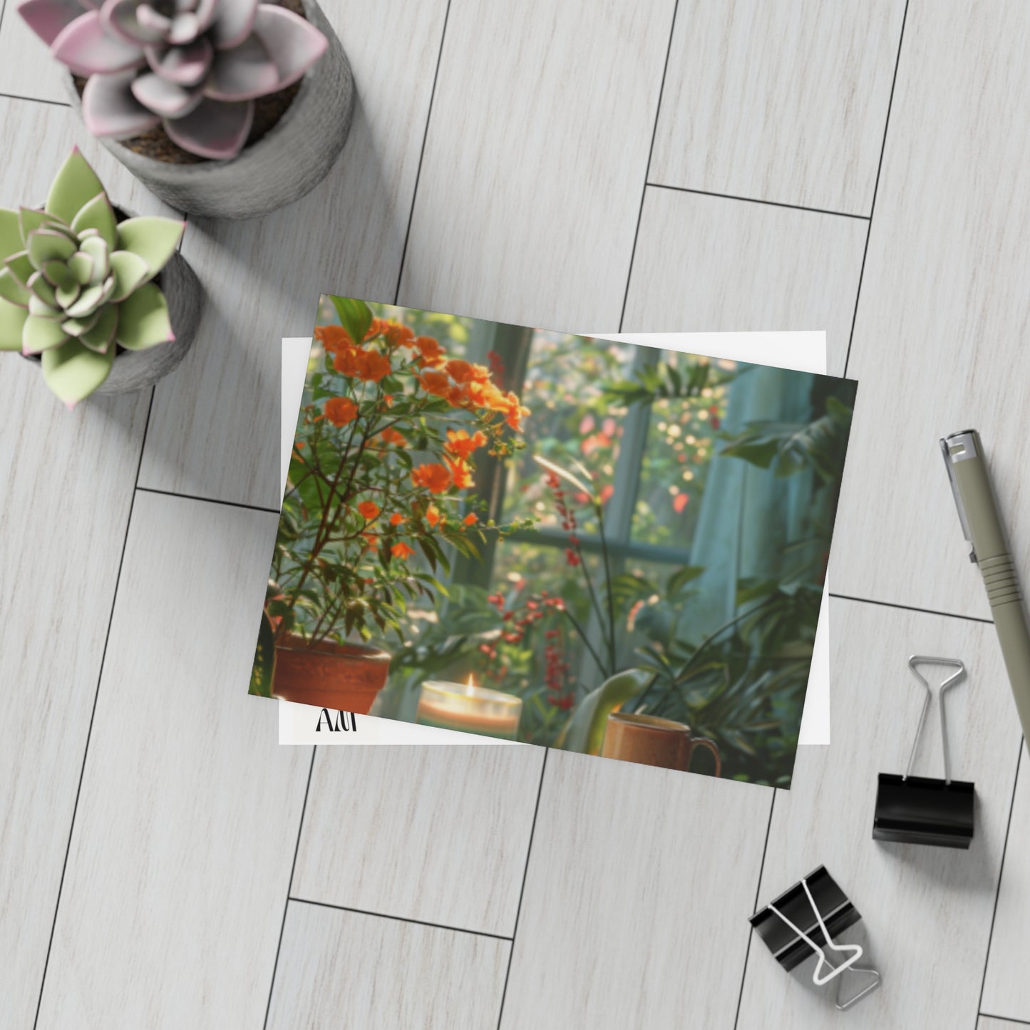 Serene Homescapes/Postcard Bundles (envelopes included)
