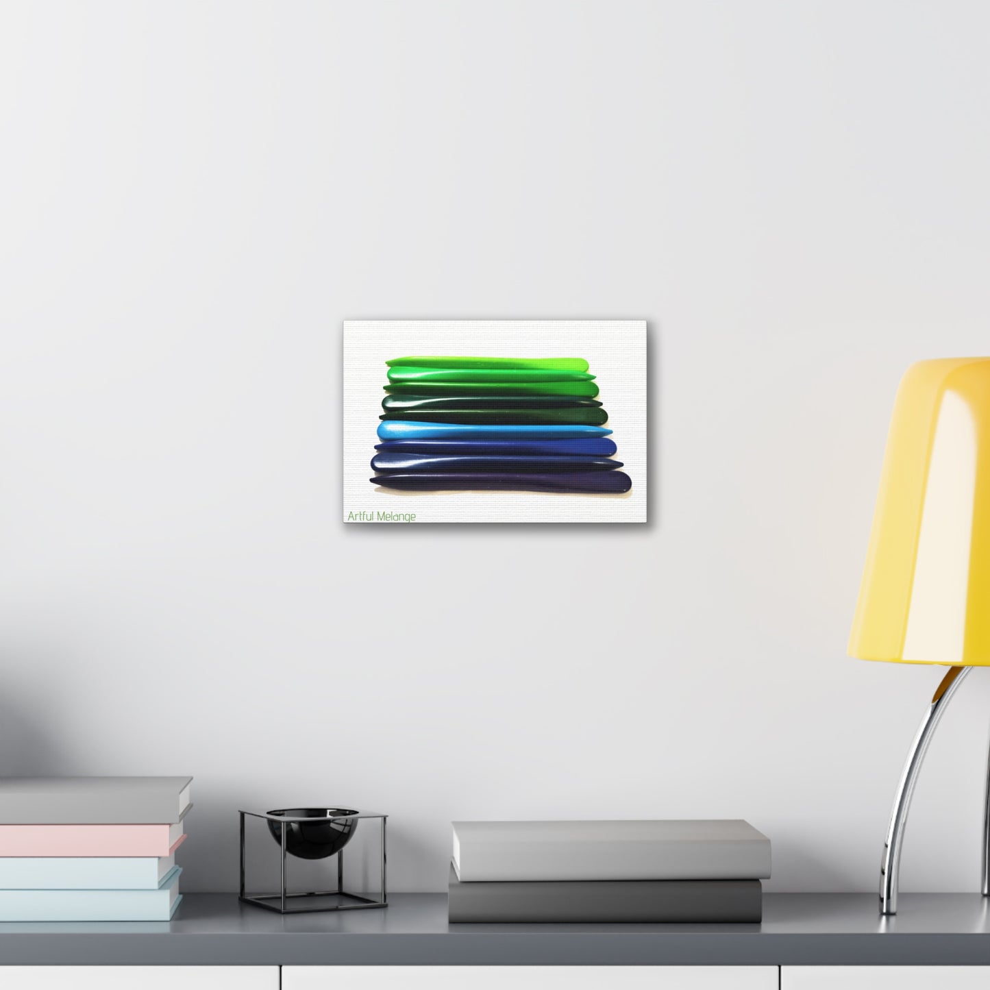 Spectrum Stacks: A Colorful Daydream in Posters and Canvas Prints