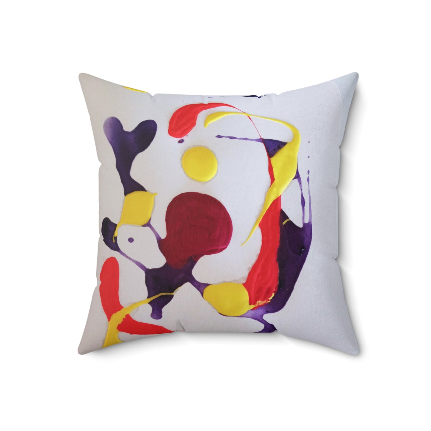 Artistic Abstractions: Abstract Acrylic Art Pillows Collection