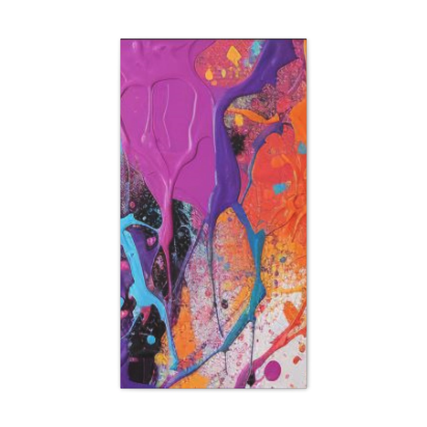 Primary Elegance: A Symphony of Sophistication Canvas Print