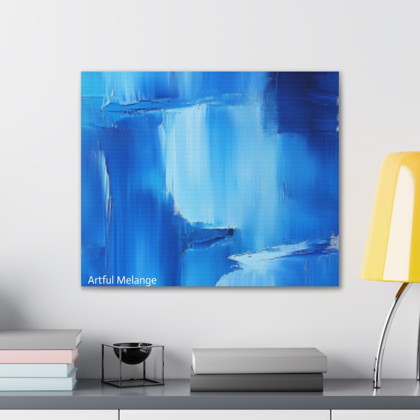 Acrylic Abstract Canvas Print - Richly Textured Artistry