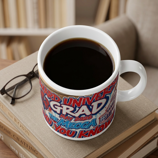 Howard University Class of 2026 Mug – The Mecca Bison Pride,Jumbo Mug, 20oz
