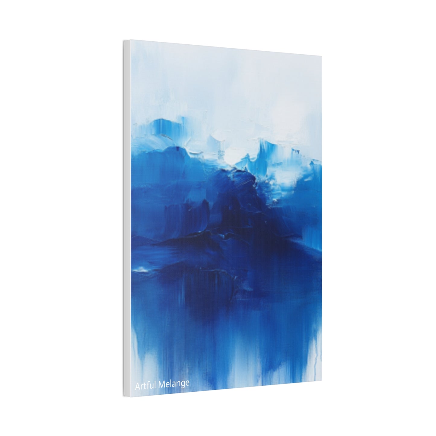 Acrylic Abstract Canvas Print - Richly Textured Artistry