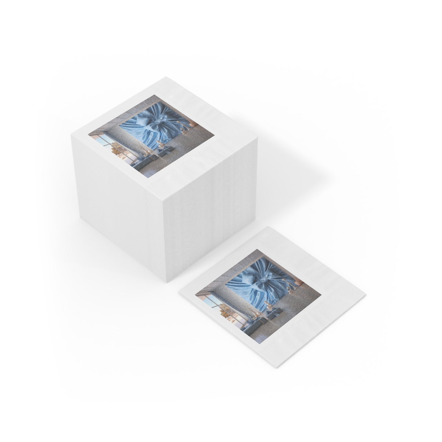 Dynamic Holiday Napkins for Sophisticated Living Spaces