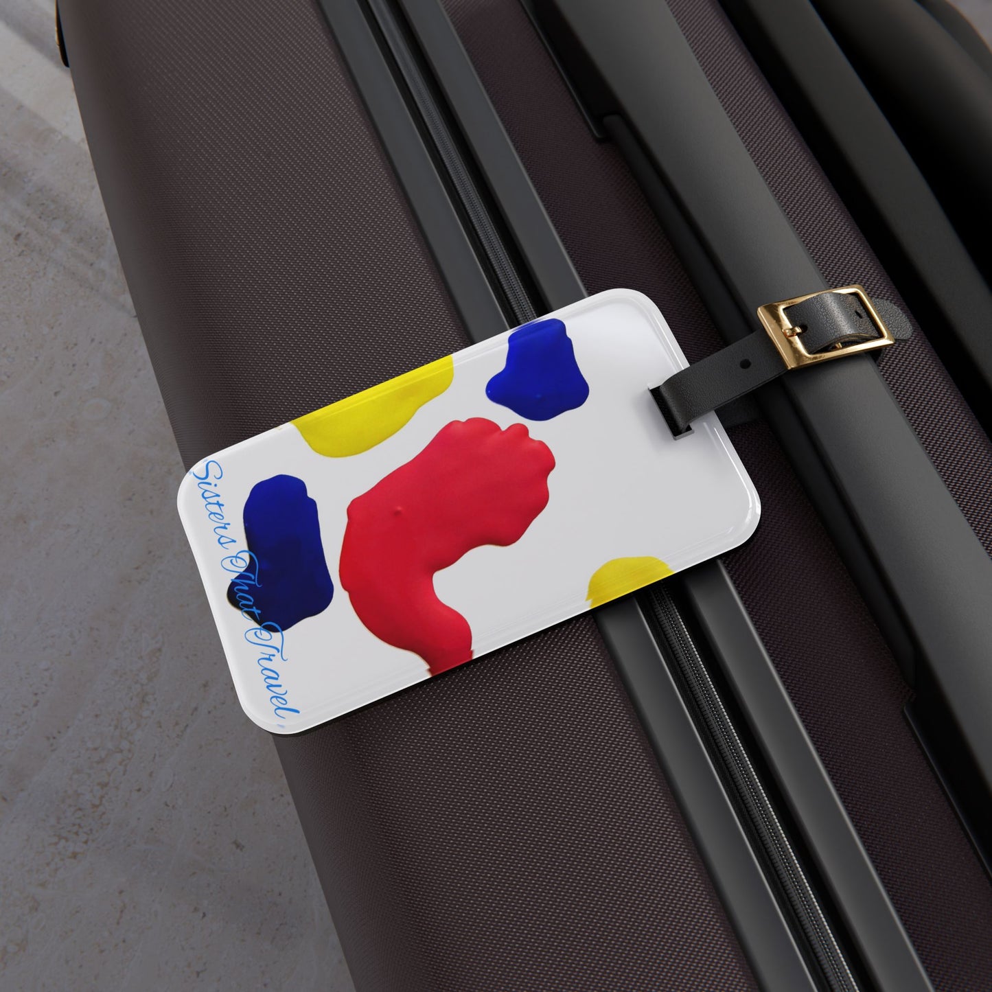 Art Voyage Sisters That Travel Luggage Tag Collection