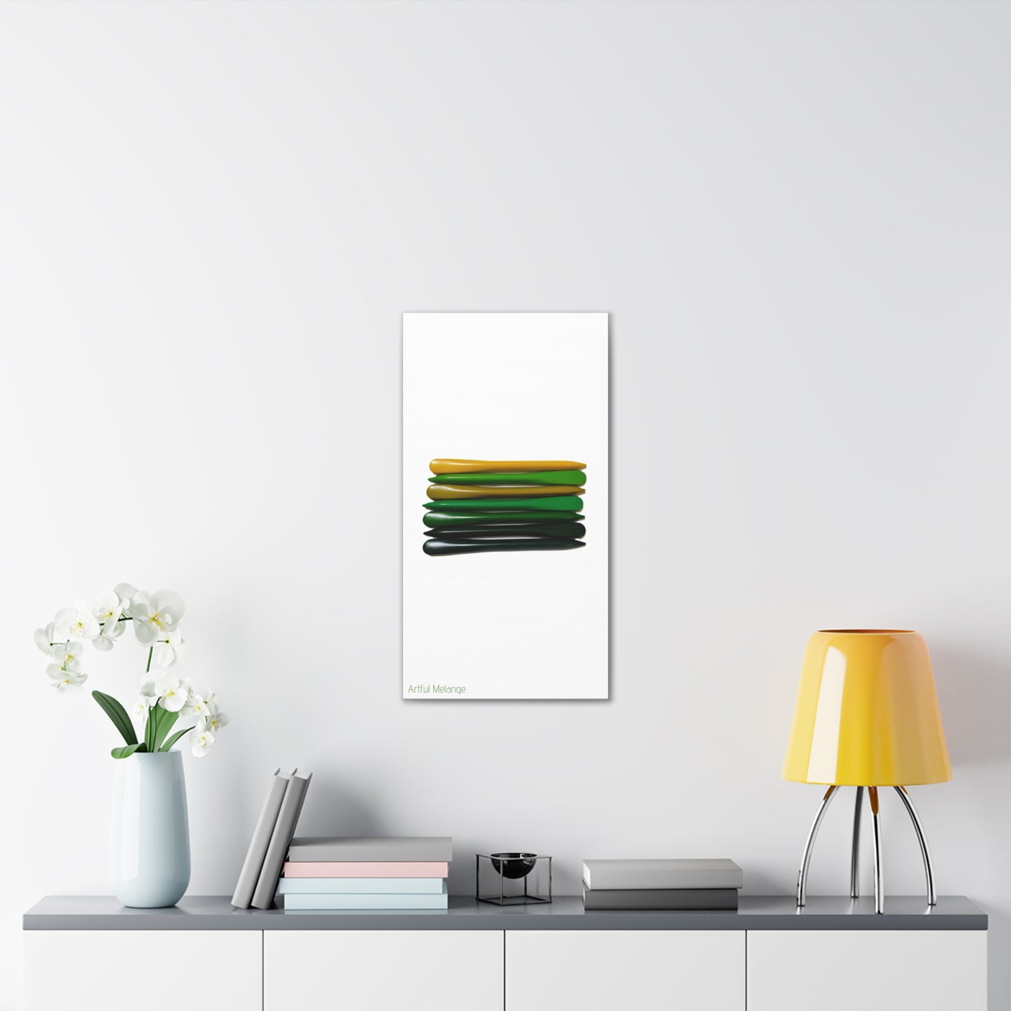 Spectrum Stacks: A Colorful Daydream in Posters and Canvas Prints