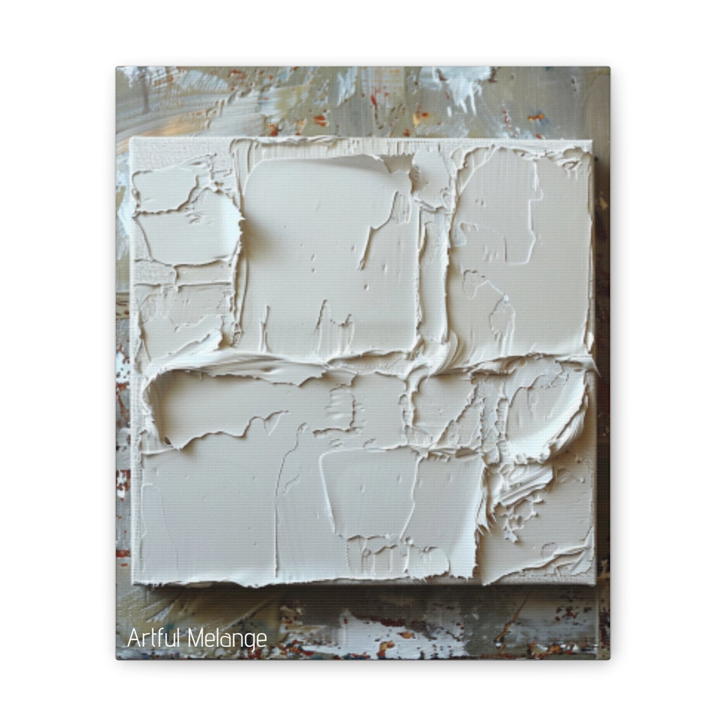 Primary Elegance: A Symphony of Sophistication Canvas Print