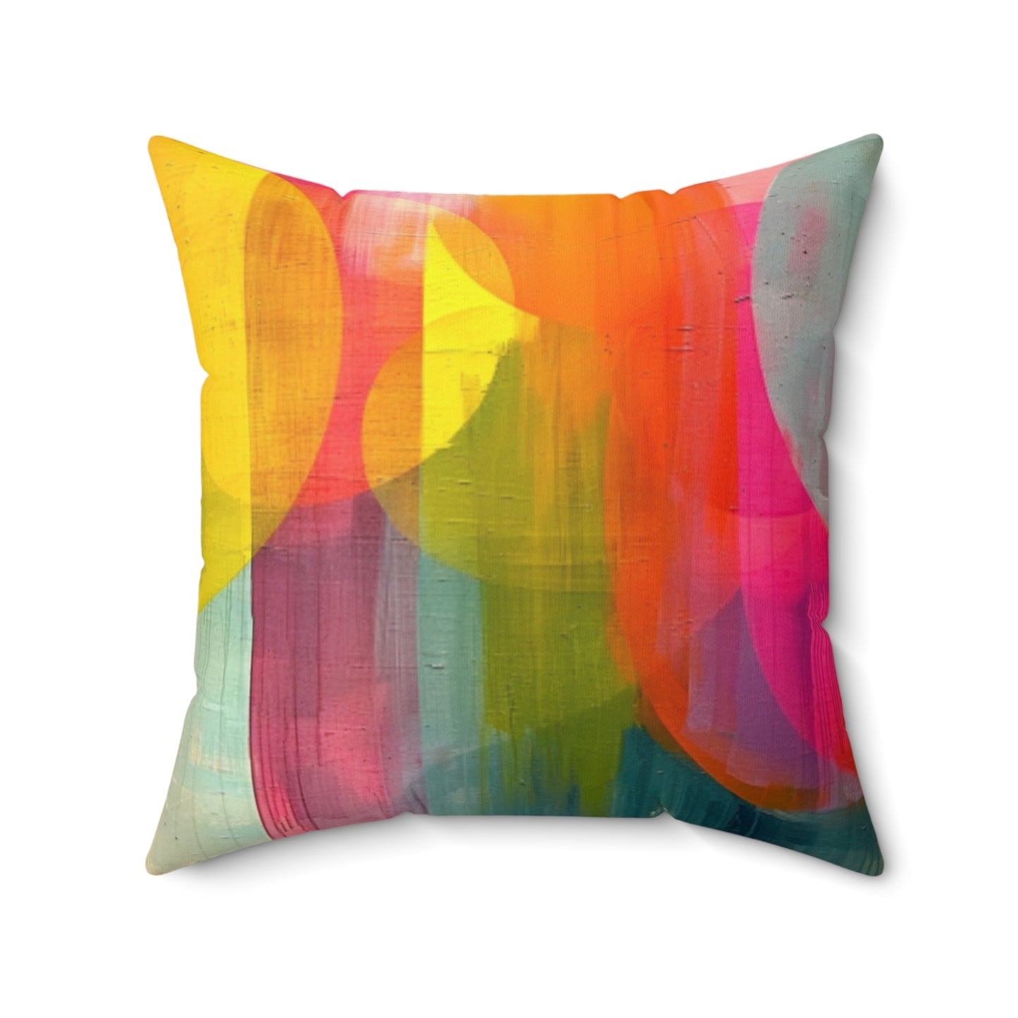 Artistic Abstractions: Abstract Acrylic Art Pillows Collection