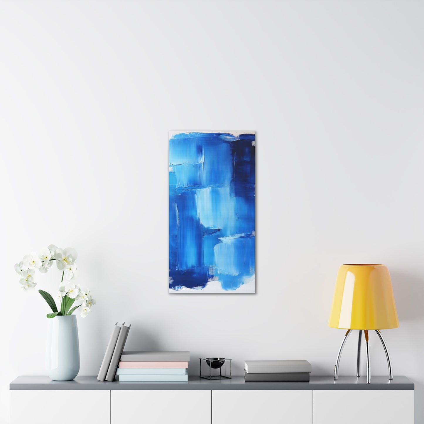 Acrylic Abstract Canvas Print - Richly Textured Artistry