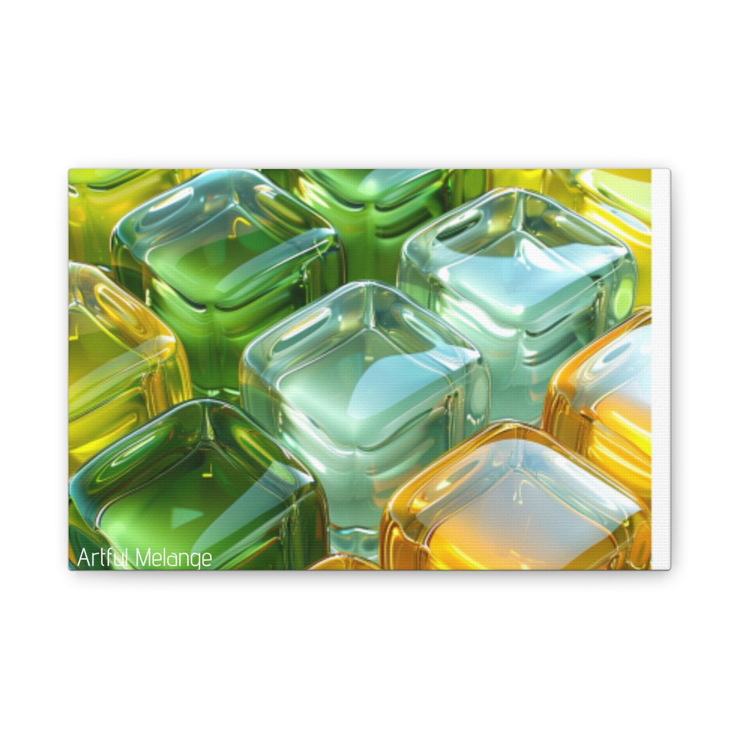 Primary Elegance: A Symphony of Sophistication Canvas Print