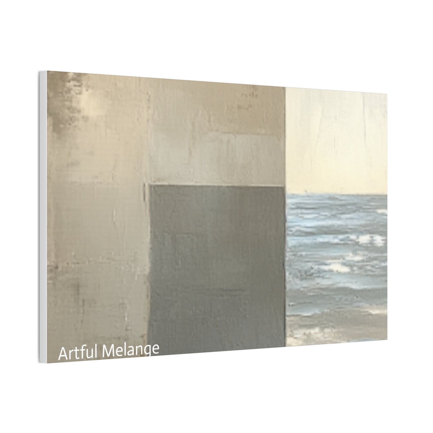Acrylic Abstract Canvas Print - Richly Textured Artistry