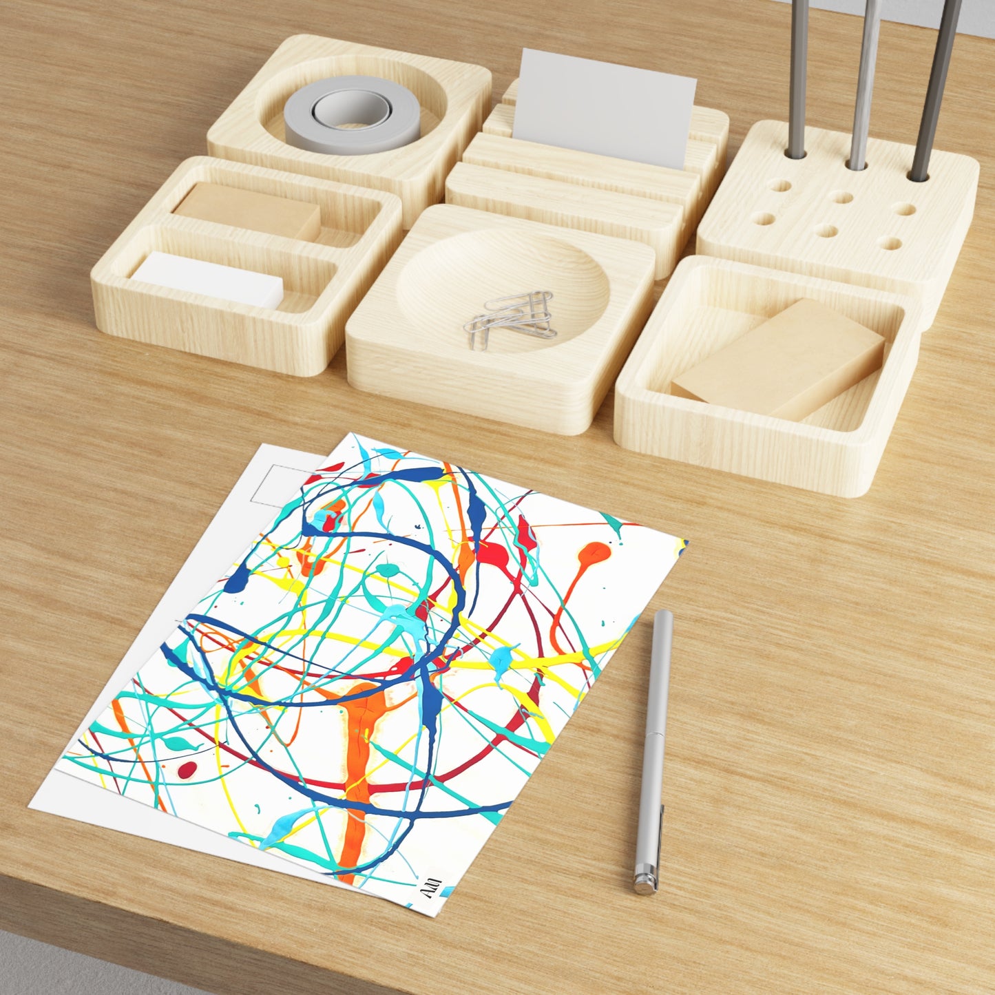 Abstract Expressions Postcards