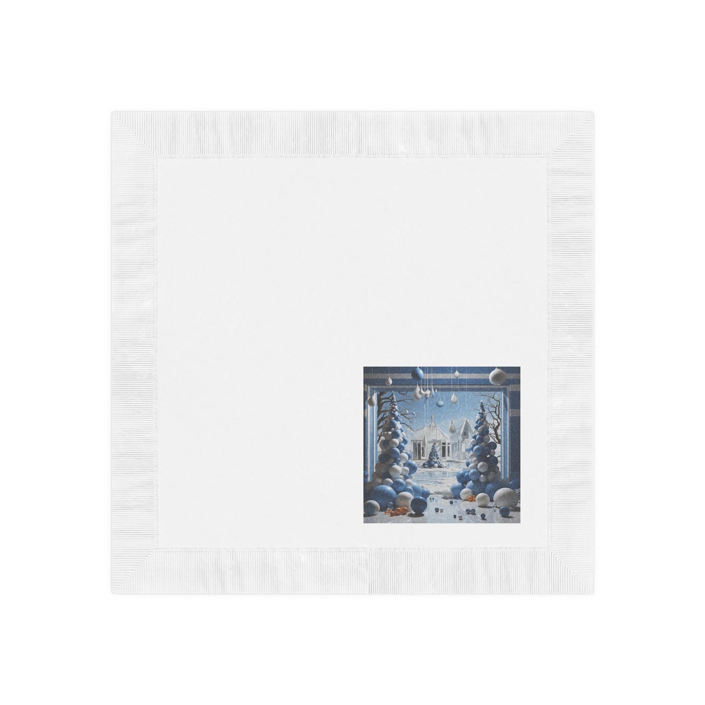 Dynamic Holiday Napkins for Sophisticated Living Spaces