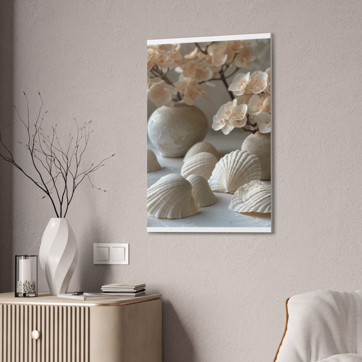 Seashell Serenity Canvas Print