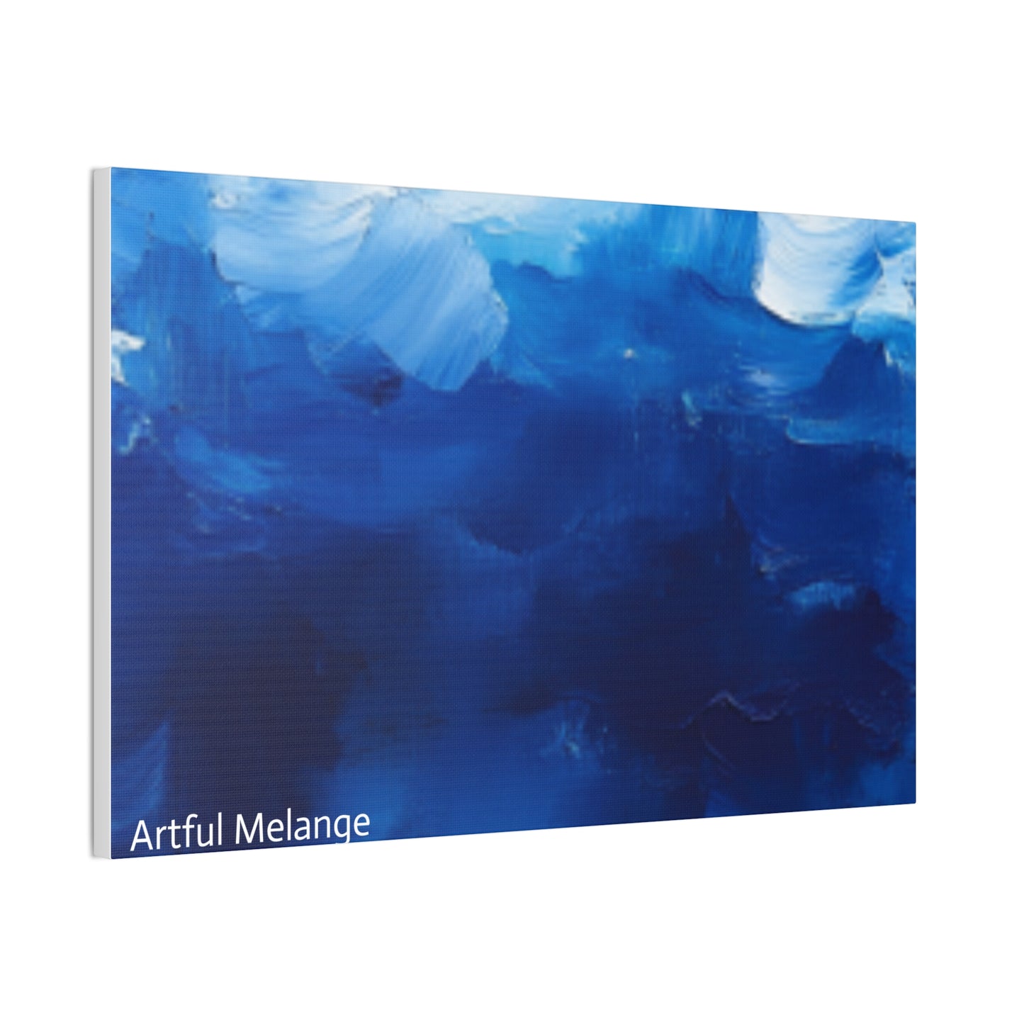 Acrylic Abstract Canvas Print - Richly Textured Artistry