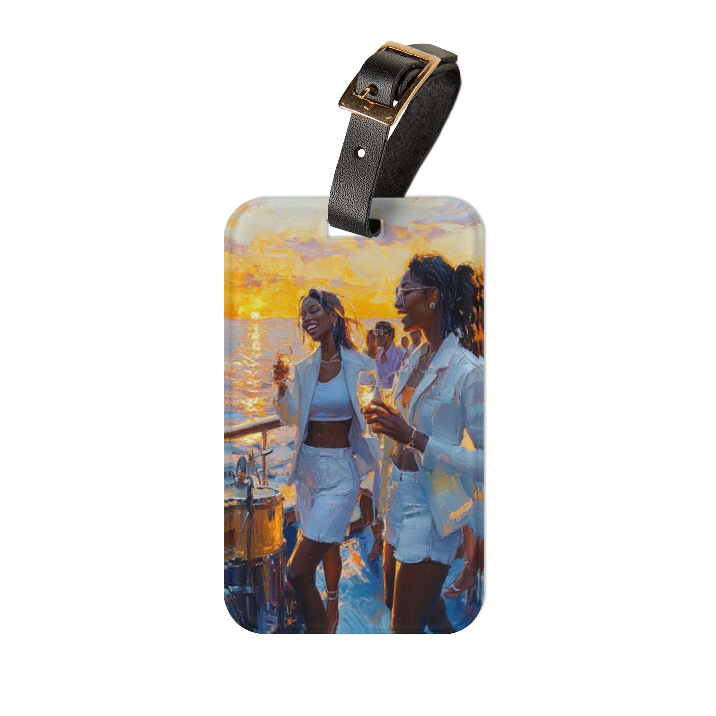 Art Voyage Sisters That Travel Luggage Tag Collection