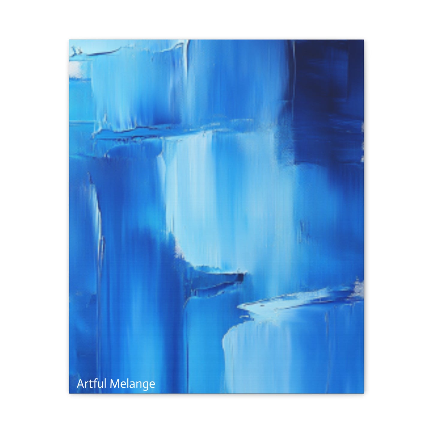 Acrylic Abstract Canvas Print - Richly Textured Artistry