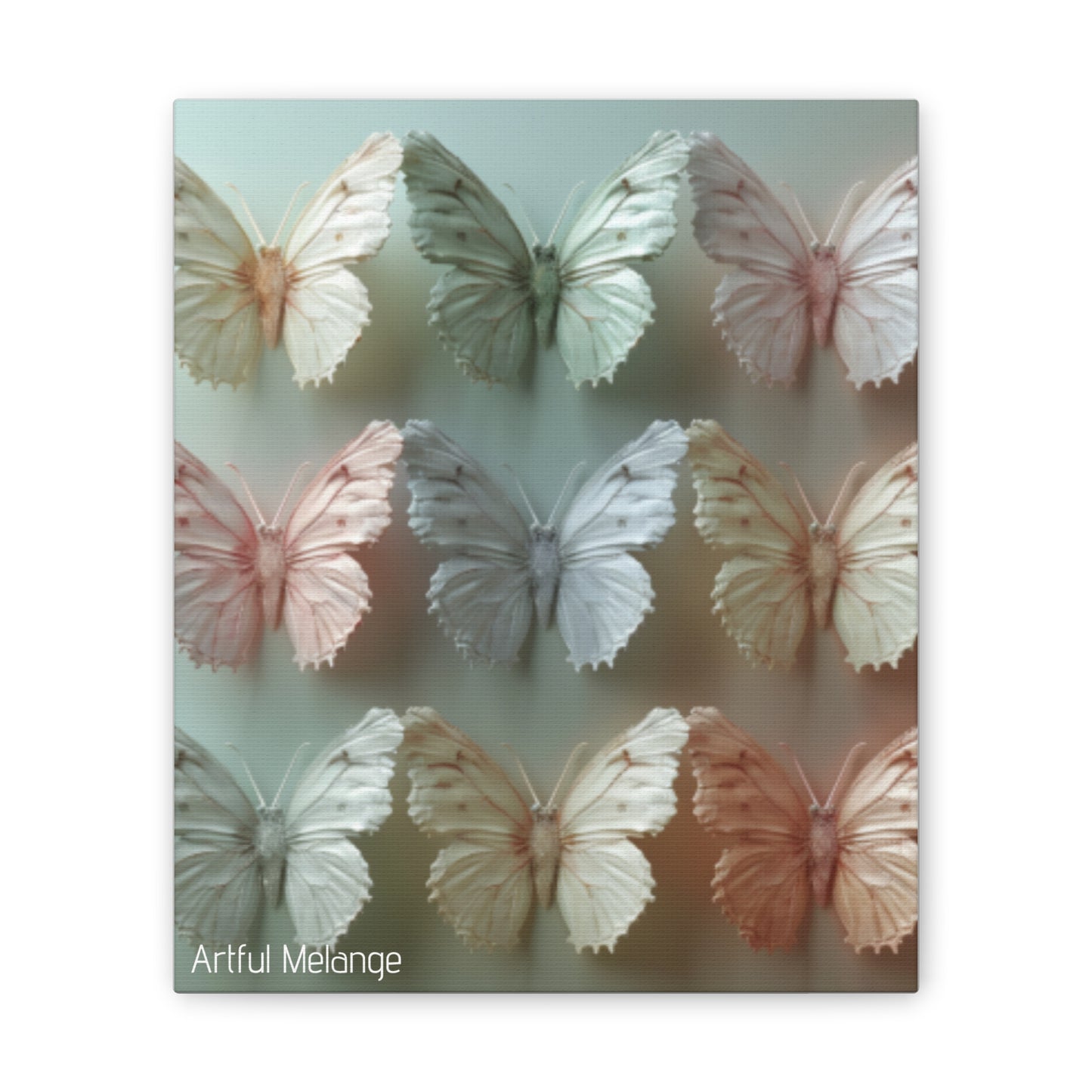 Fluttering Dreams: Butterfly Canvas Print Collection