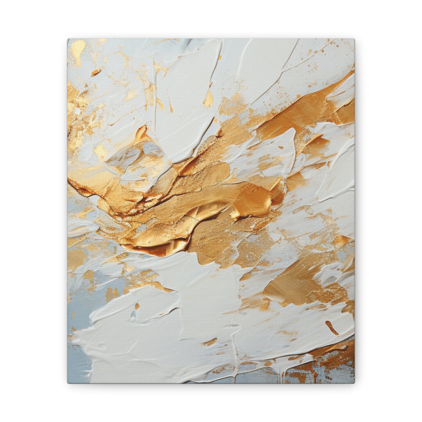 Acrylic Abstract Canvas Print - Richly Textured Artistry