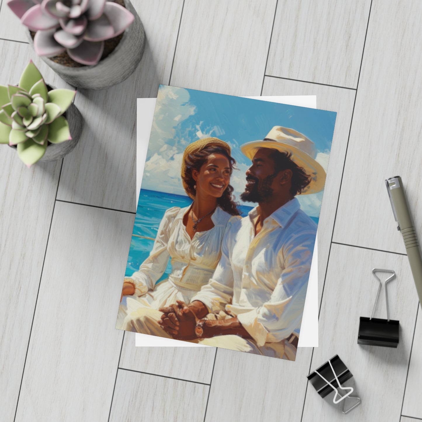 Sail & Celebrate: A Day of Elegance Yacht/Boat Party Invitation Bundles (envelopes included)