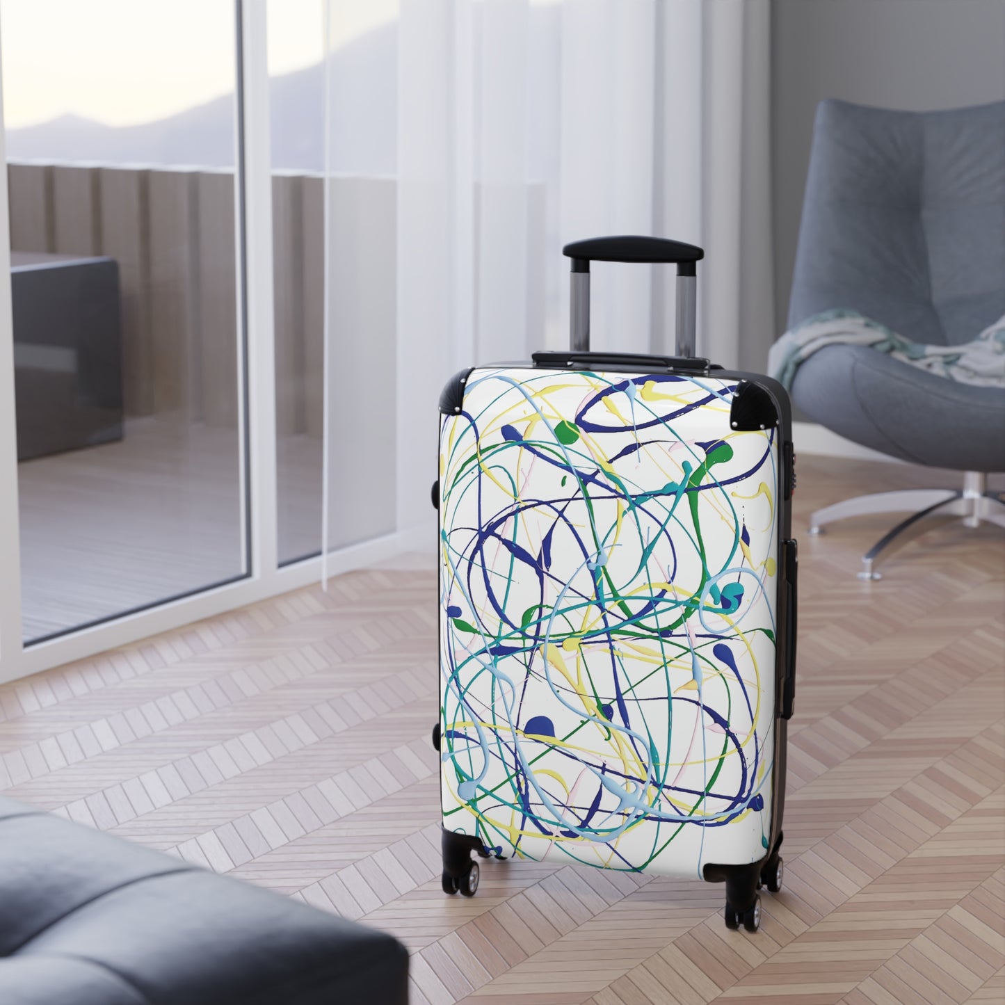 Melanated Jetsetter: Stylish Travel Luggage Pieces