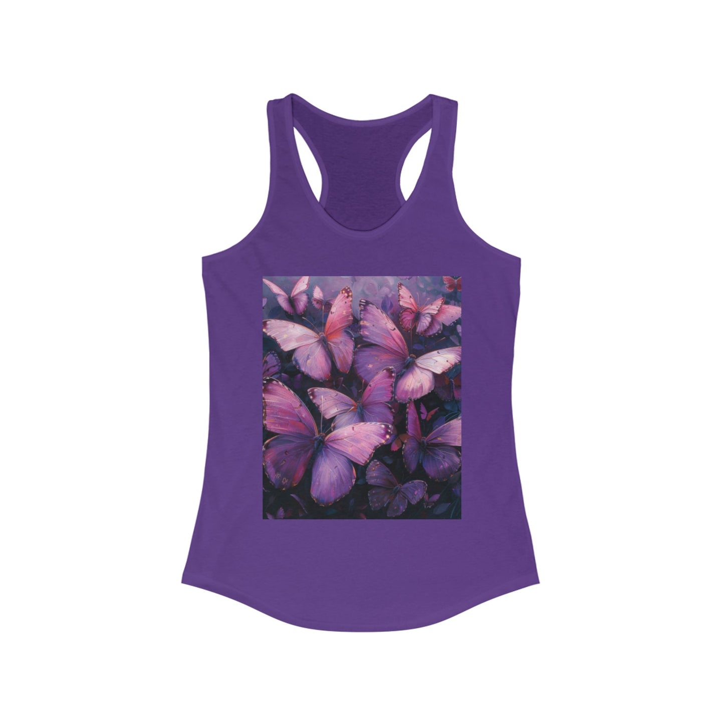 Flutter & Flow | Women's Razorback White T-Shirts with Artistic Butterflies 3