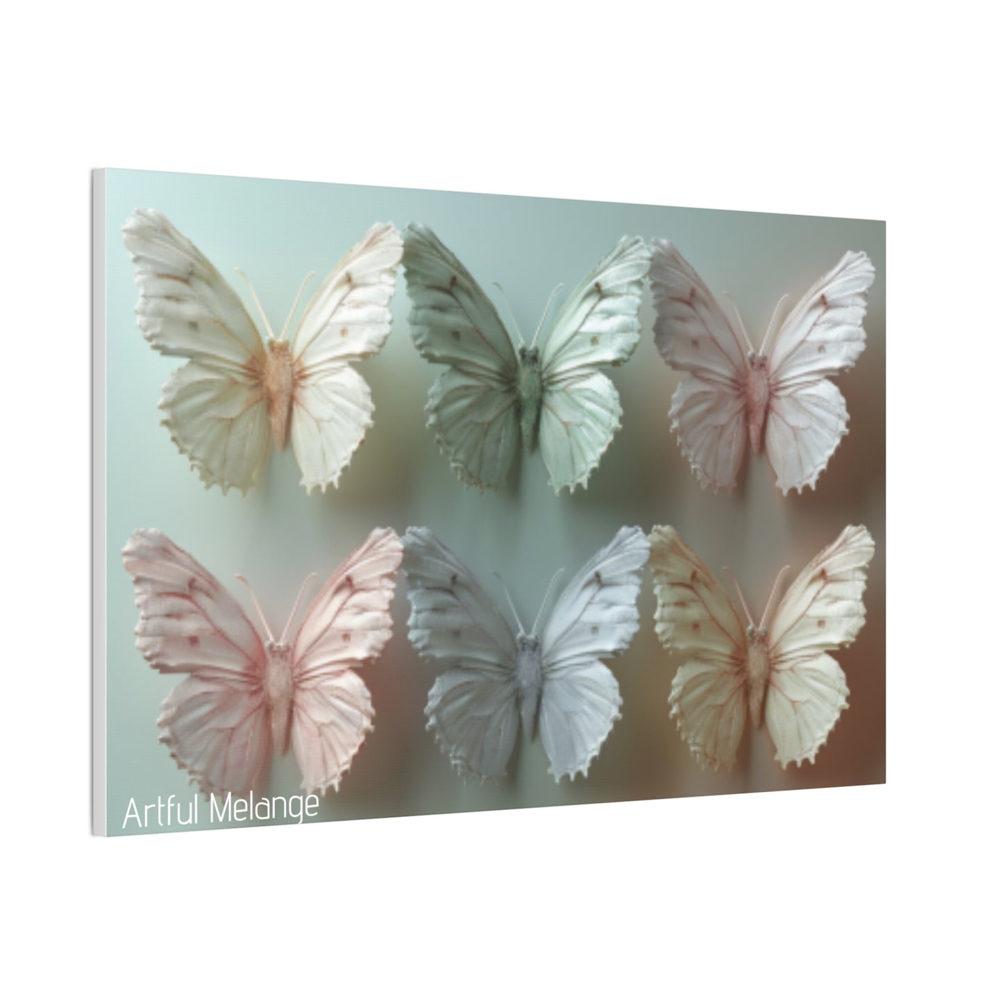 Fluttering Dreams: Butterfly Canvas Print Collection