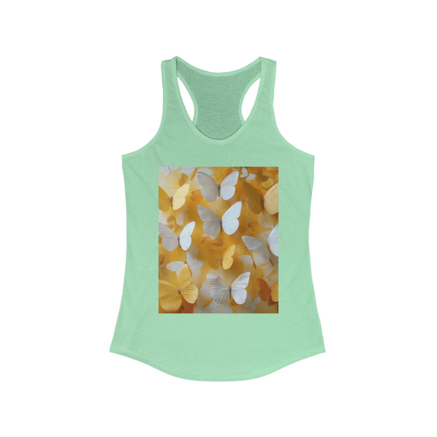 Flutter & Flow | Women's Razorback T-Shirts with Artistic Butterflies 8
