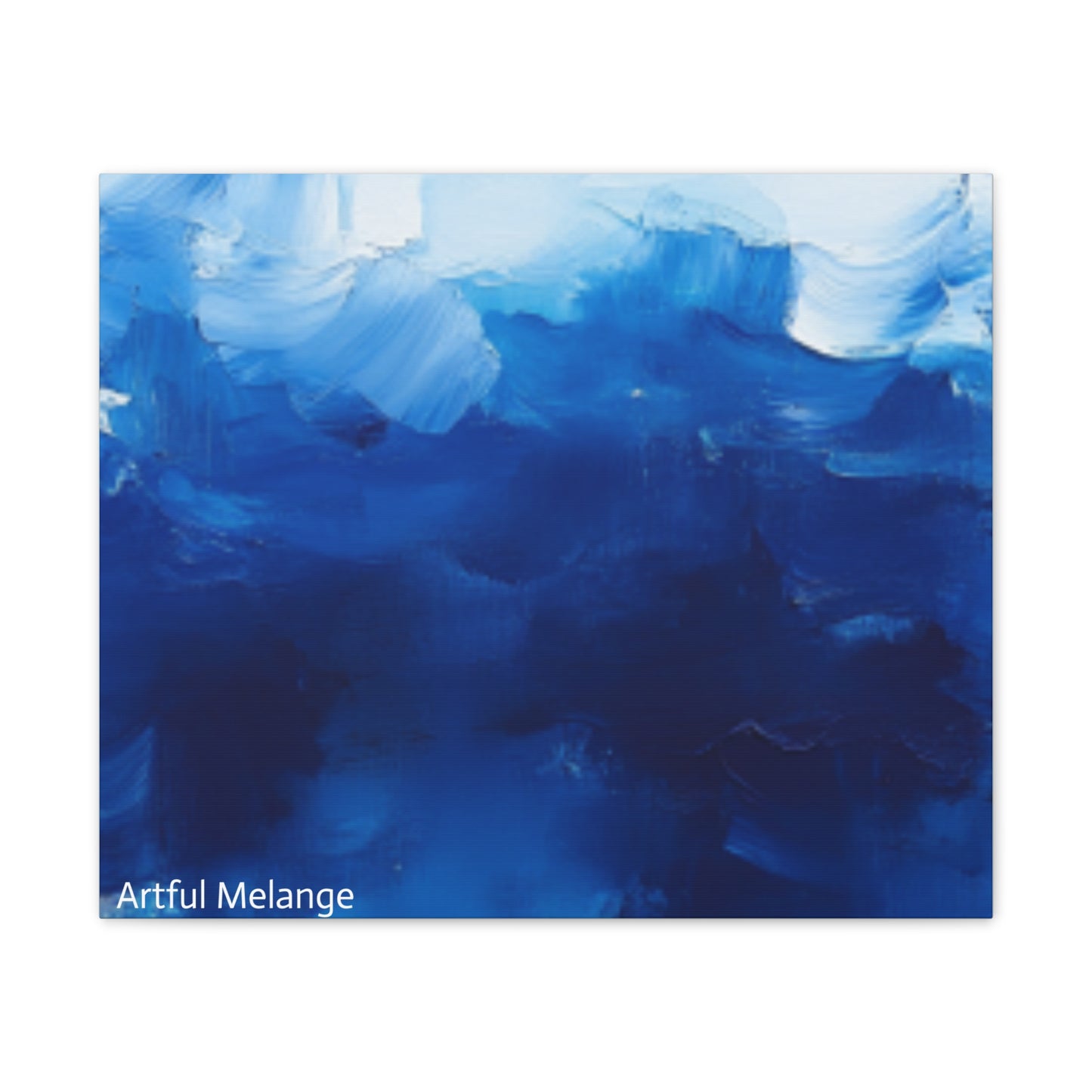 Acrylic Abstract Canvas Print - Richly Textured Artistry