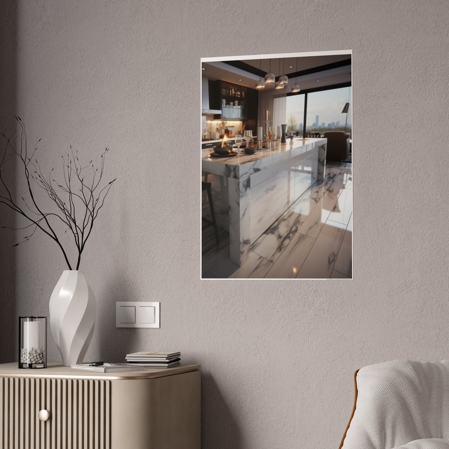 Exquisite Modern Kitchen Poster