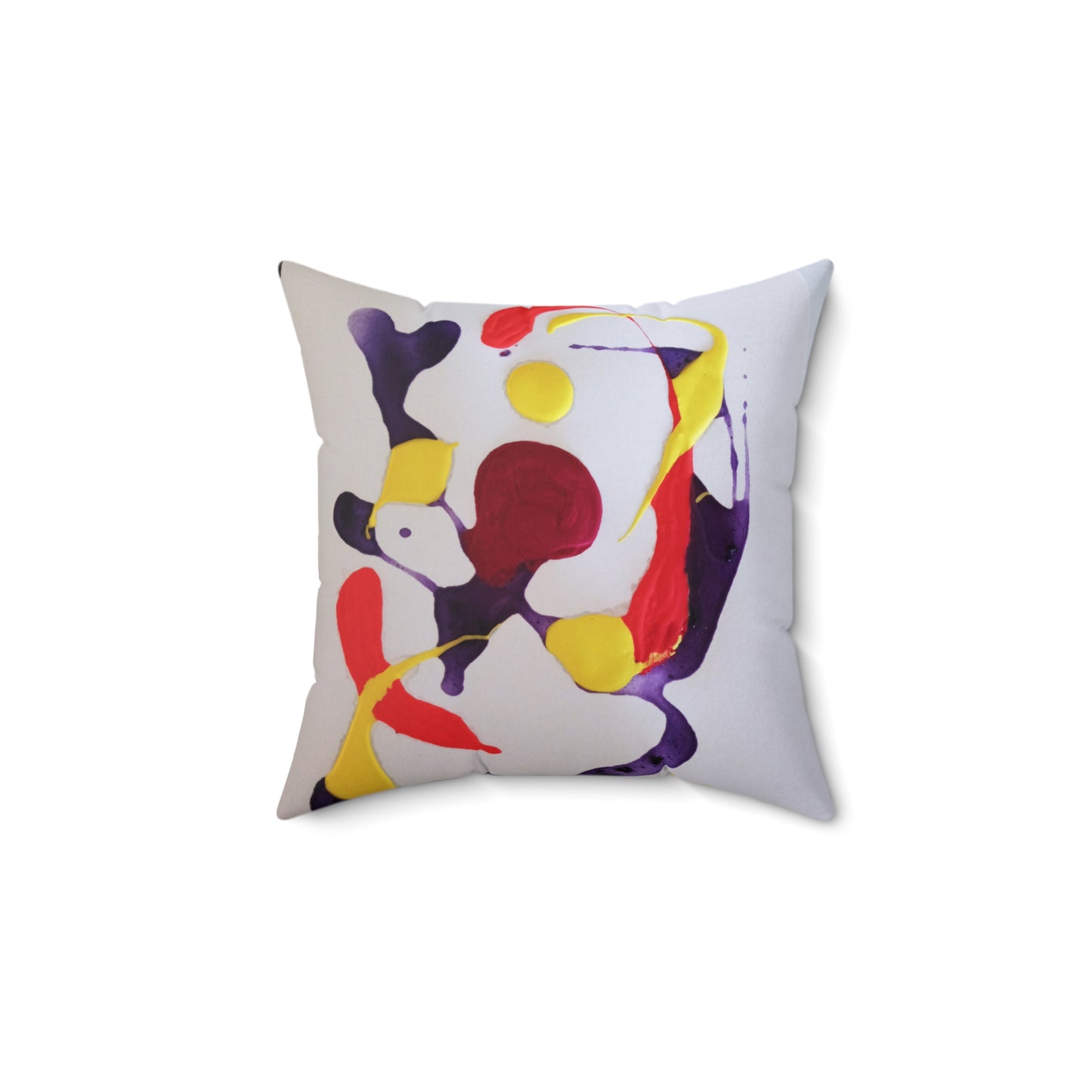Artistic Abstractions: Abstract Acrylic Art Pillows Collection
