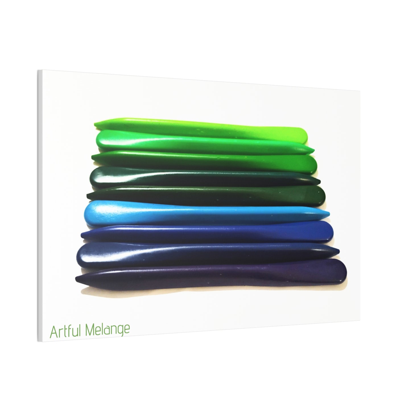 Spectrum Stacks: A Colorful Daydream in Posters and Canvas Prints