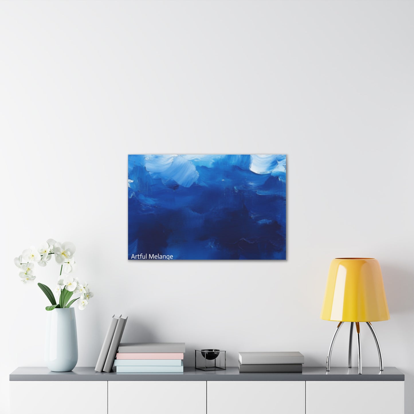 Acrylic Abstract Canvas Print - Richly Textured Artistry
