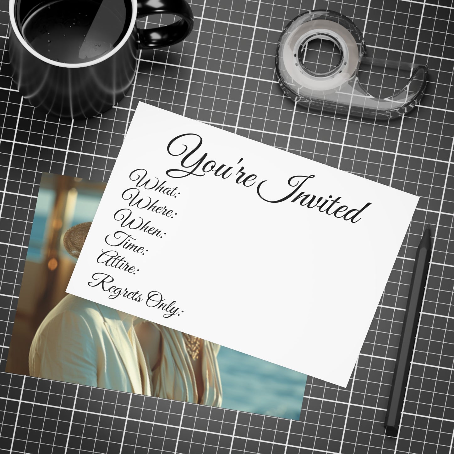 Sail & Celebrate: A Day of Elegance Yacht/Boat Party Invitation Bundles (envelopes included)