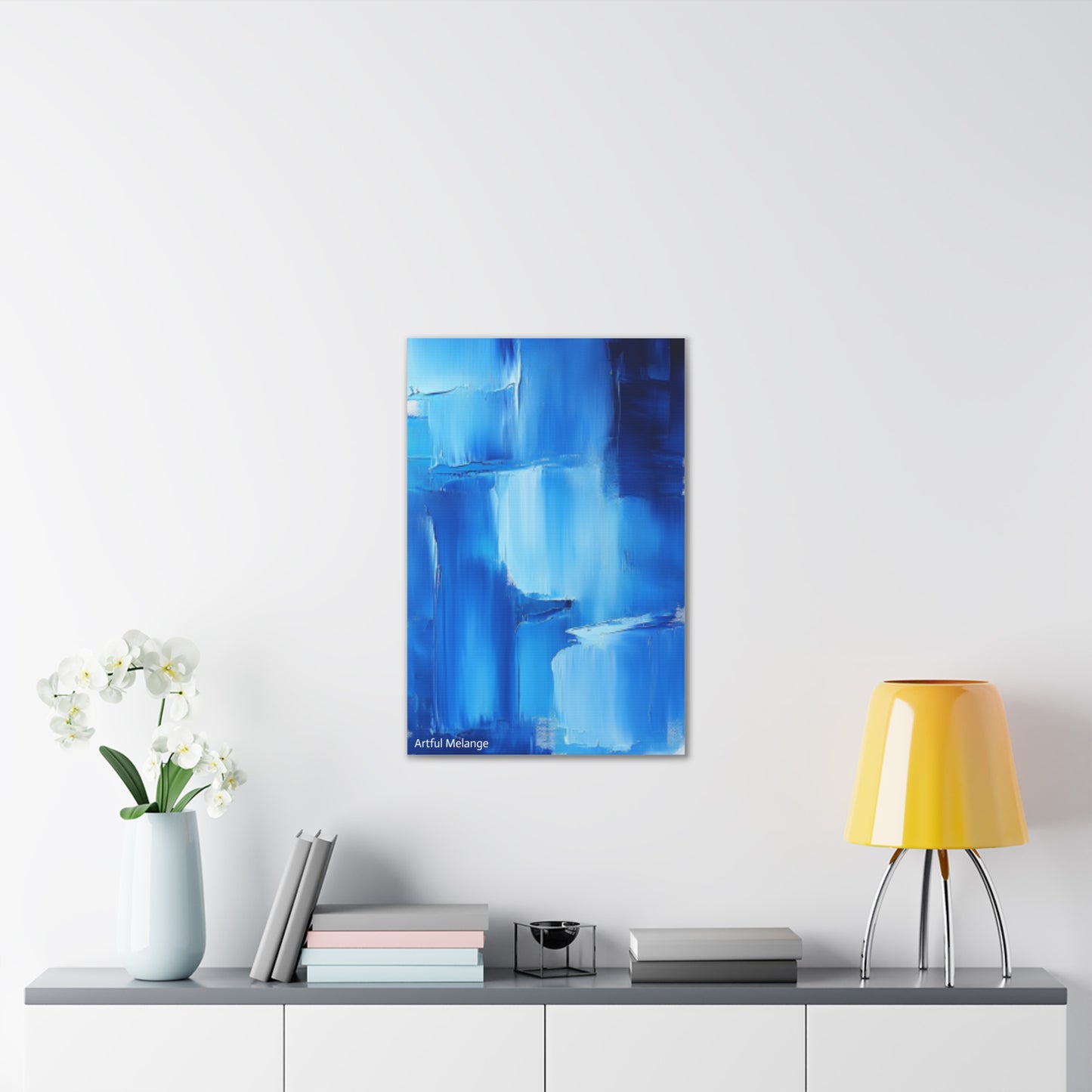 Acrylic Abstract Canvas Print - Richly Textured Artistry