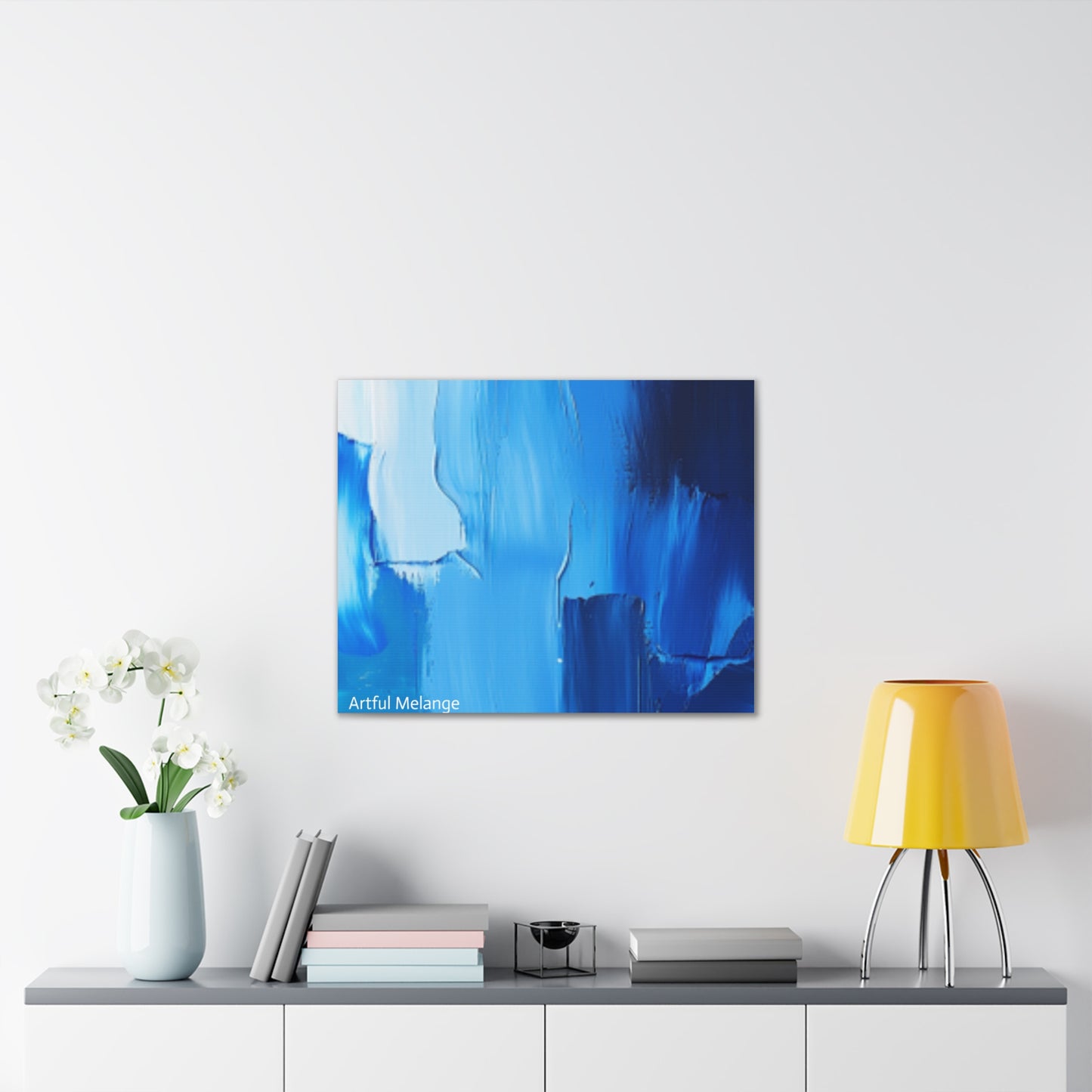 Acrylic Abstract Canvas Print - Richly Textured Artistry