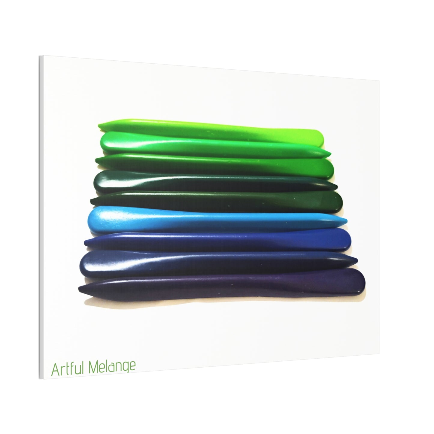 Spectrum Stacks: A Colorful Daydream in Posters and Canvas Prints