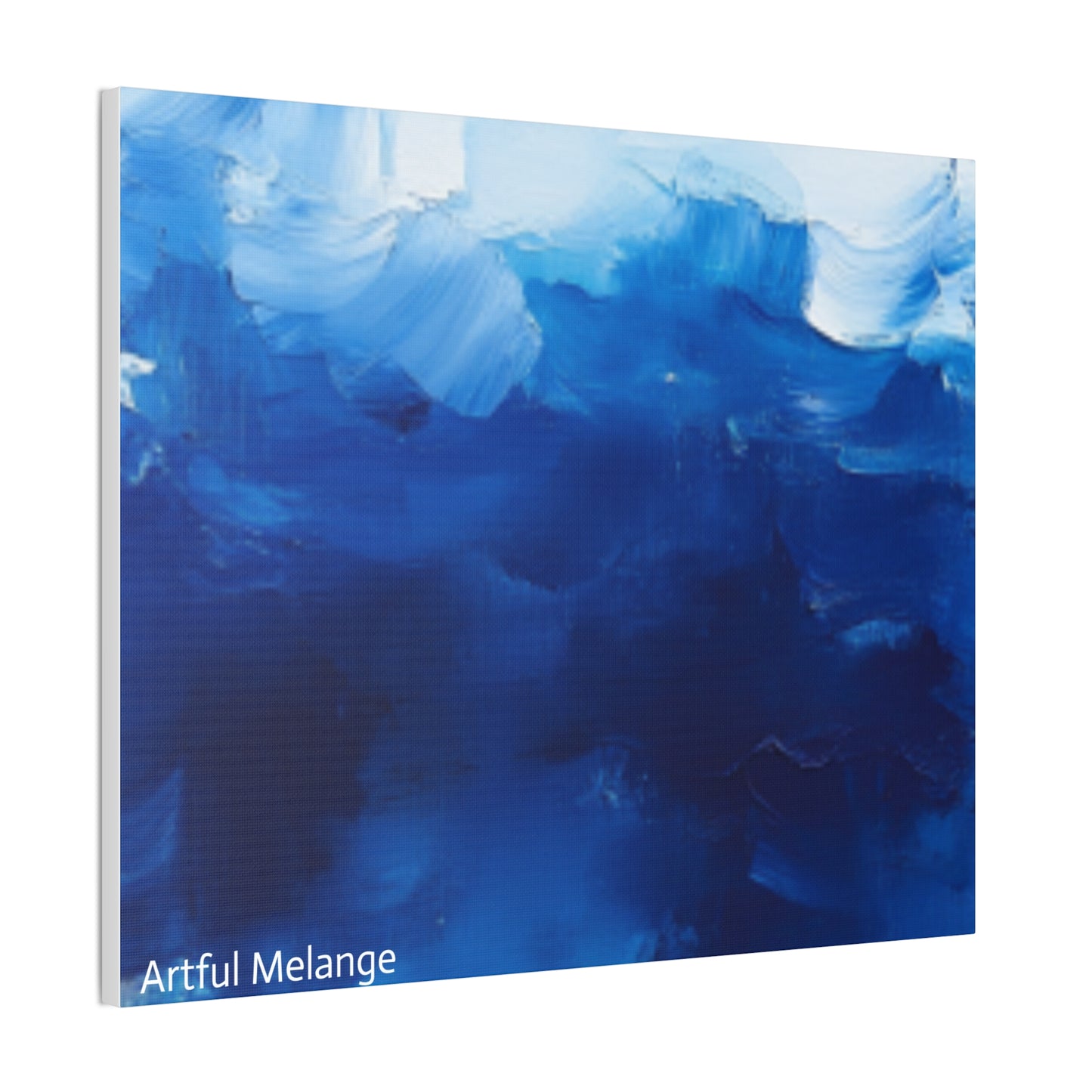 Acrylic Abstract Canvas Print - Richly Textured Artistry