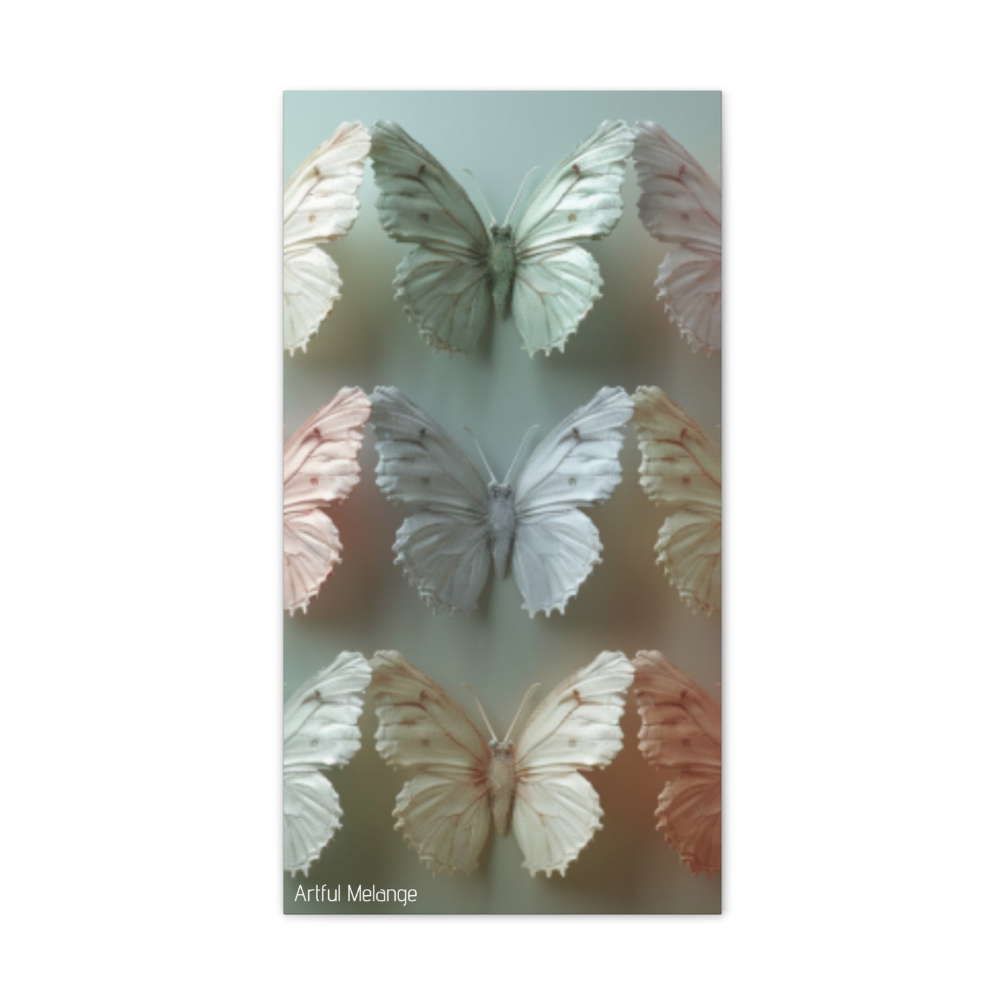 Fluttering Dreams: Butterfly Canvas Print Collection
